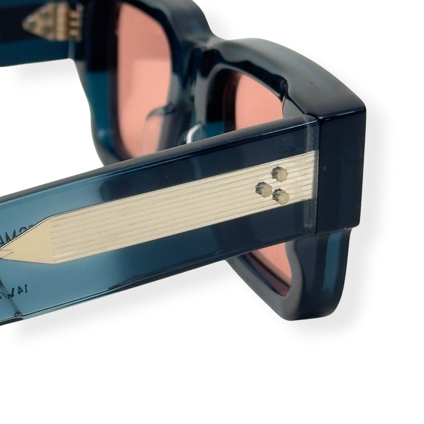JACQUES MARIE MAGE ASCARI II SQUARE LIMITED EDITION SUNGLASSES TEAL 141/250 | O/S, Teal