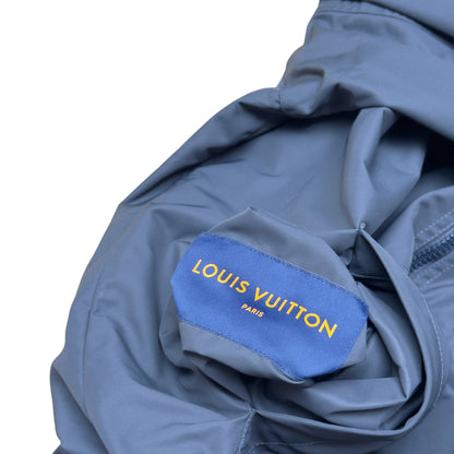 LOUIS VUITTON MONOGRAM REVERSIBLE WINDBREAKER JACKET BLACK / GREY 52 / L | Large, Black