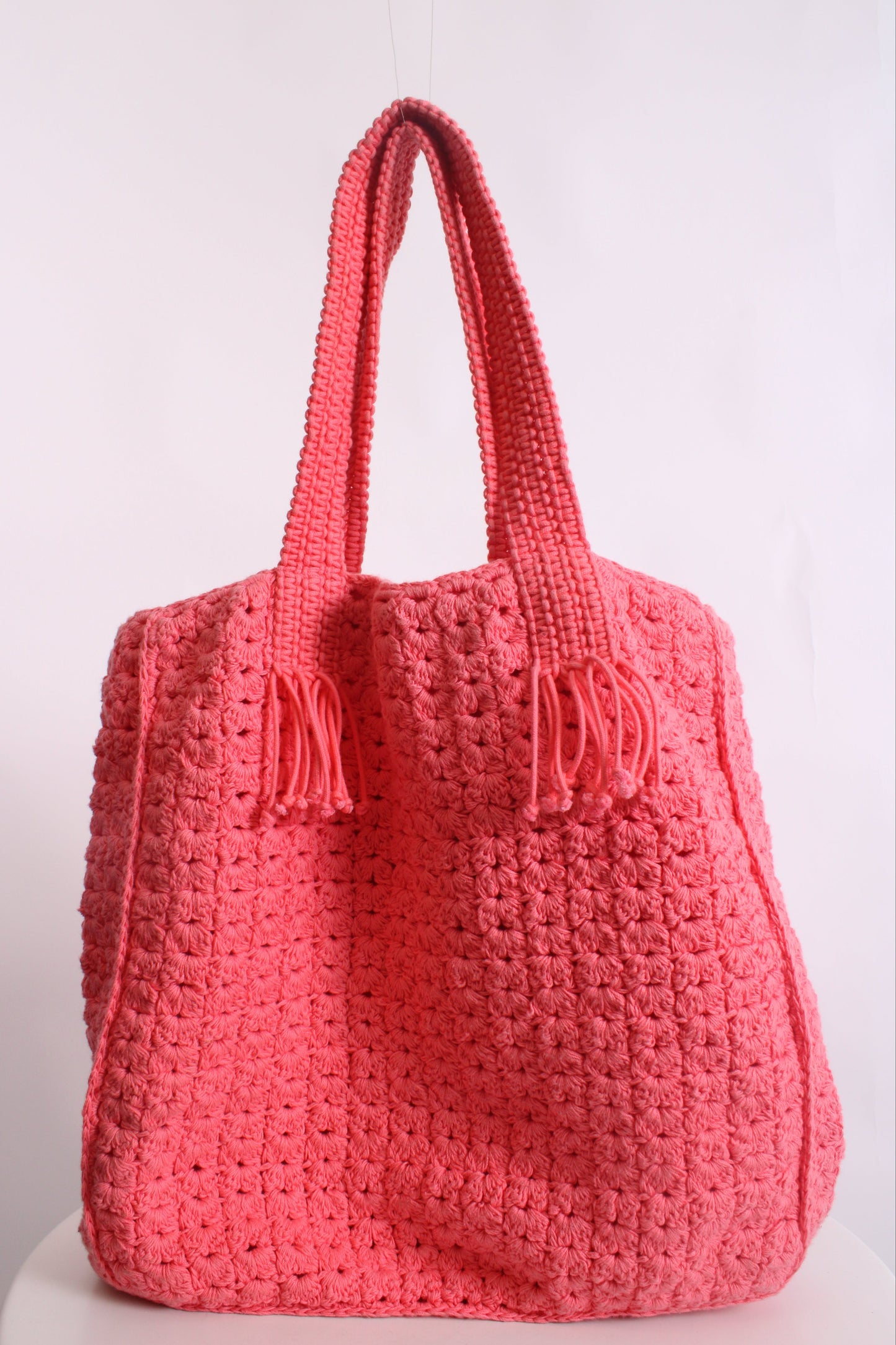 Zimmermann Crochet Tote Bag Coral | O/S, Coral