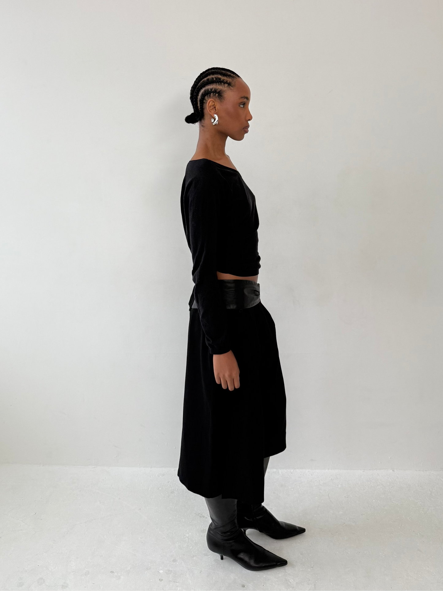 Long Tailored Shorts | Default Title, Black