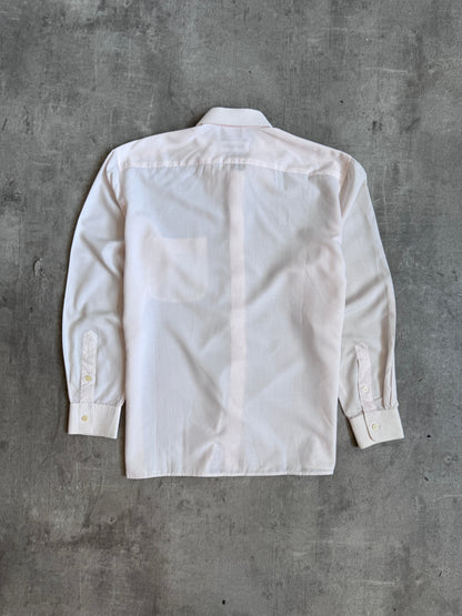 YvesSaintLaurent Poplin Cotton Multi Button Cropped Shirt | Medium, Multicoloured