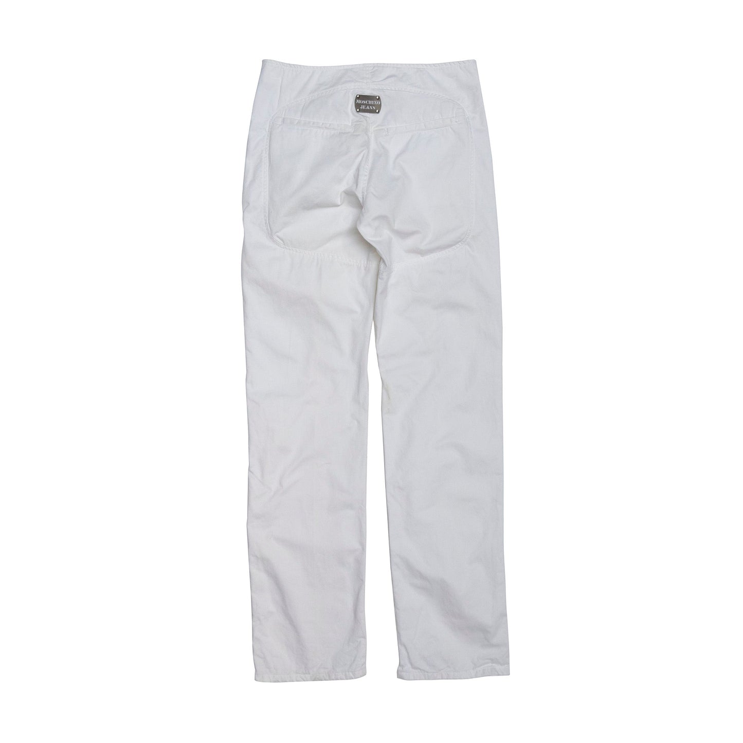 Moschino Whiteout Panelled 3 Button Cargo Trousers