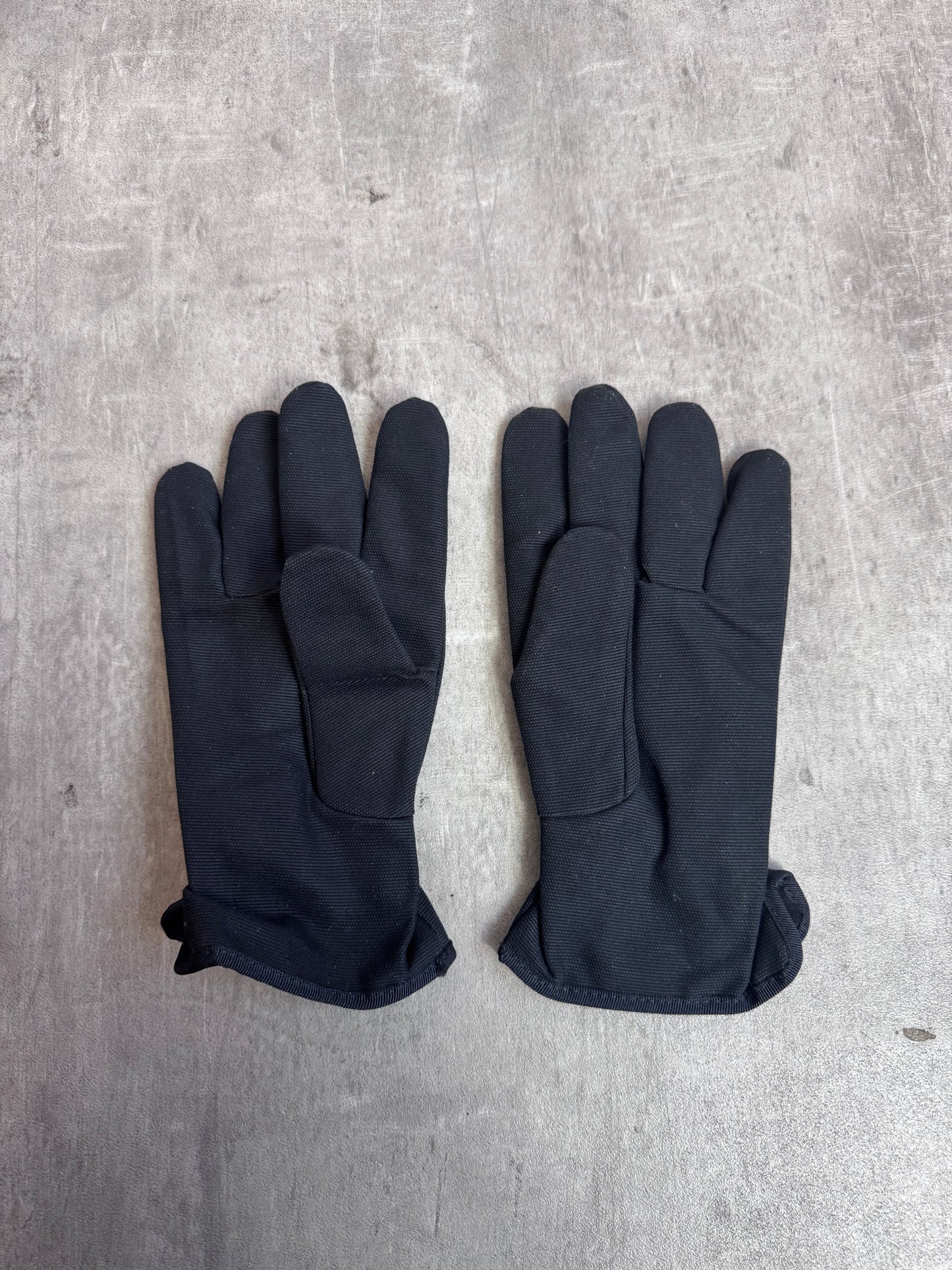 ICEBERG History Gilmar Black Cotton Tech Snow Gloves