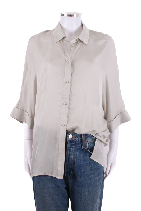Joseph S/S Shirt Grey 14 | O/S, Grey