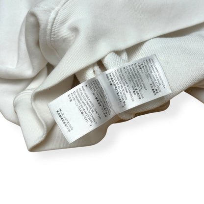 BALENCIAGA OVERSIZED BB LOGO HOODIE WHITE XS | XS, White