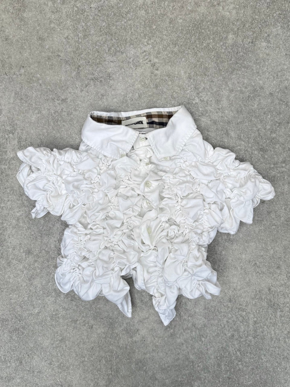 VT Rework : Aquascutum Shirred Shirt