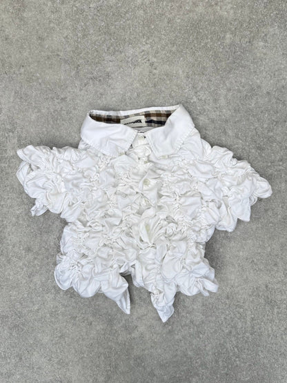 VT Rework : Aquascutum Shirred Shirt