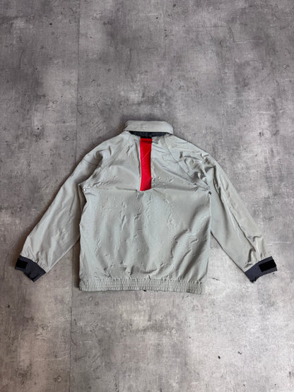 Prada Silver Luna Rossa Gore Tex Tech Jacket ART SGV218