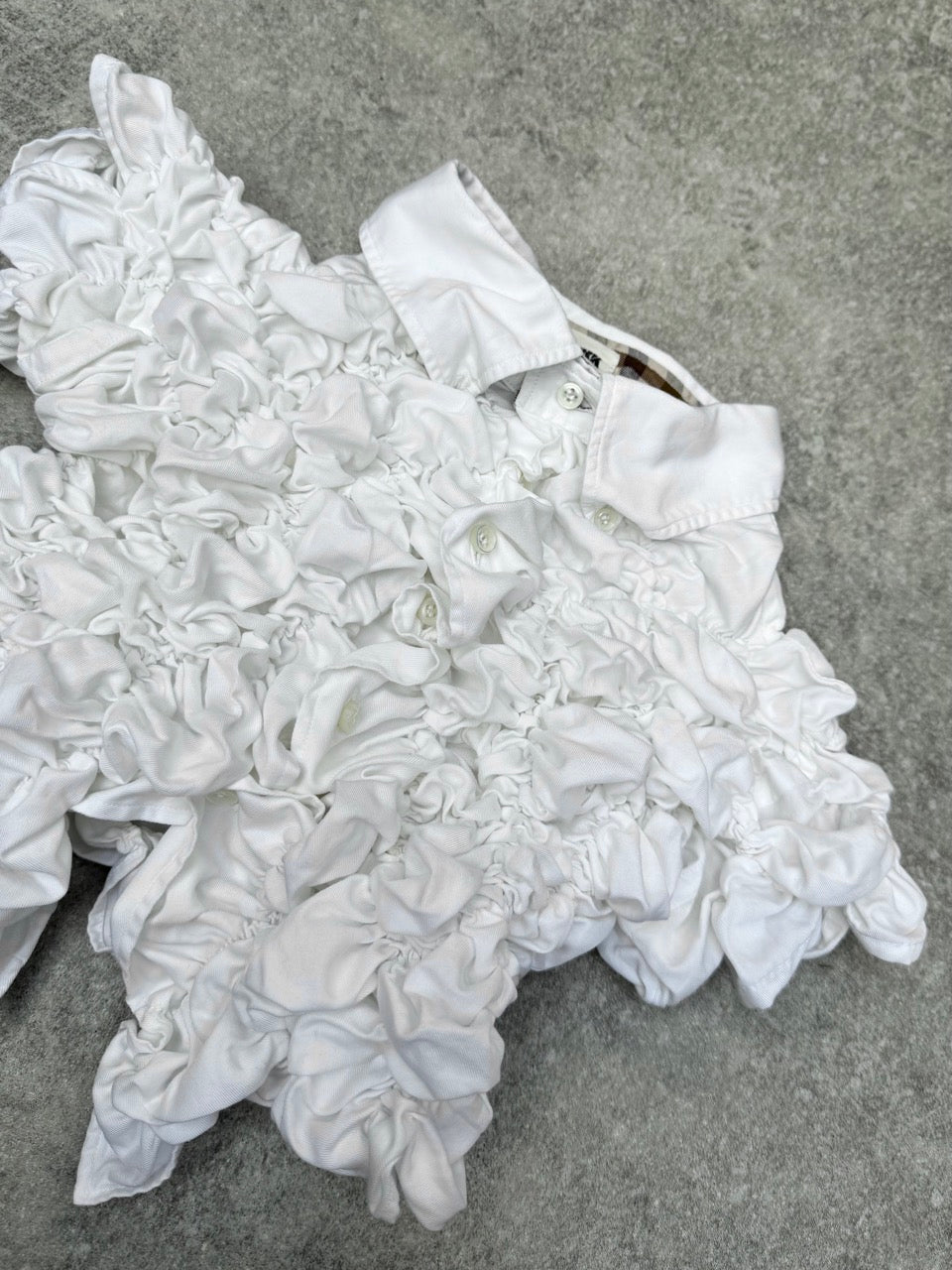 VT Rework : Aquascutum Shirred Shirt