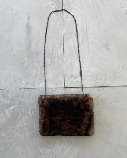 JUNIOR GAULTIER FAUX FUR 'ARM WARMER' BAG