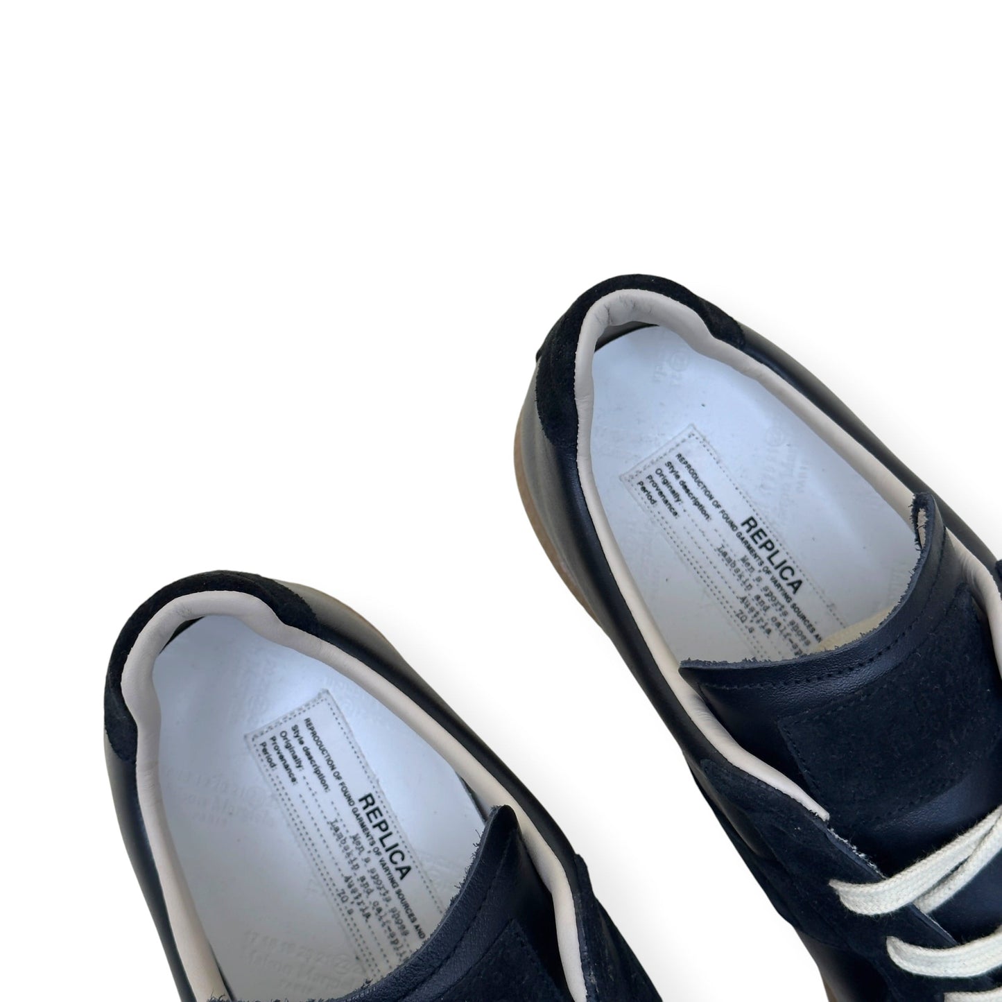 MAISON MARGIELA REPLICA SNEAKERS BLACK 44 / UK10 | UK 10, Black