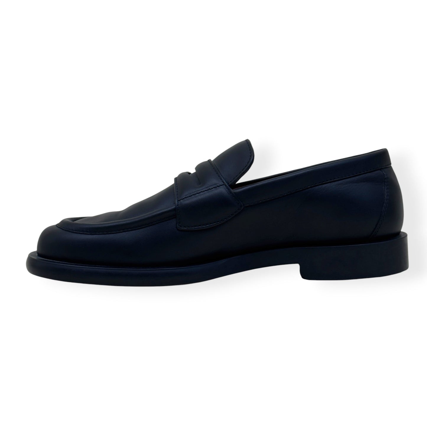 LOUIS VUITTON DANDY LEATHER LOAFER BLACK UK10 | UK 10, Black