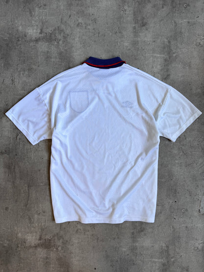 1993-94 England x Umbro Home Football Tee | Extra Large, Multicoloured