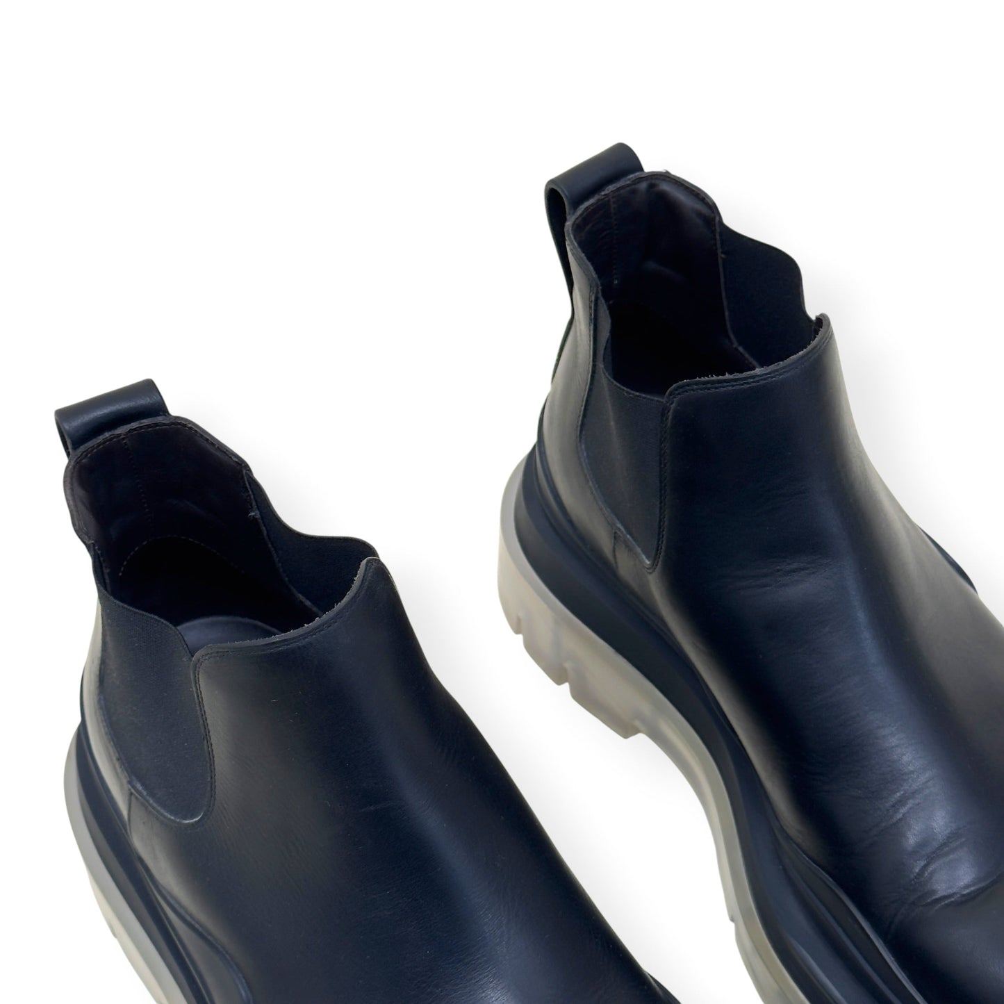 BOTTEGA VENETA TIRE CHELSEA BOOT BLACK 44 / UK10 | UK 10, Black