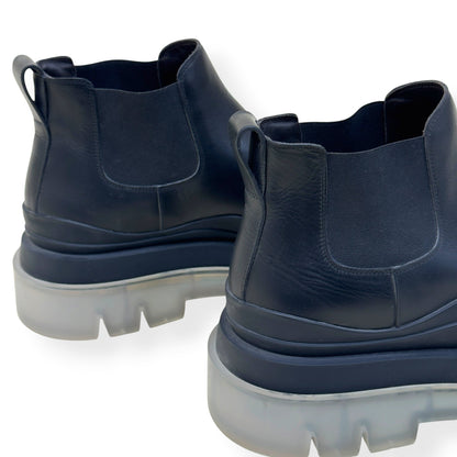 BOTTEGA VENETA TIRE CHELSEA BOOT BLACK 44 / UK10 | UK 10, Black