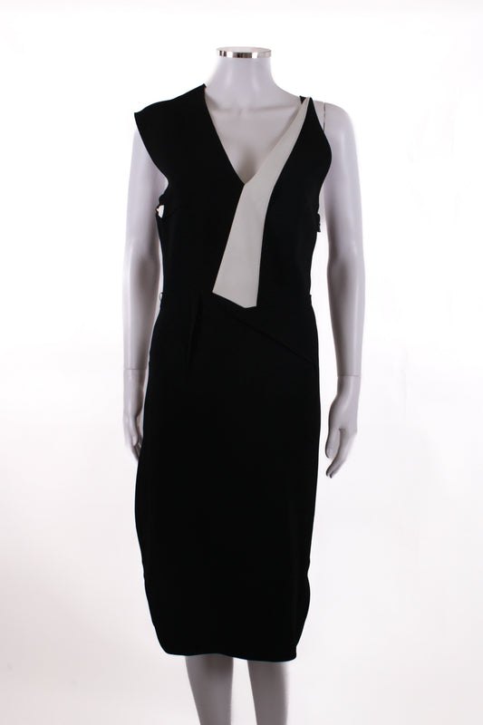 Roland Mouret S/S Dress Black/ White 12 | O/S, Black