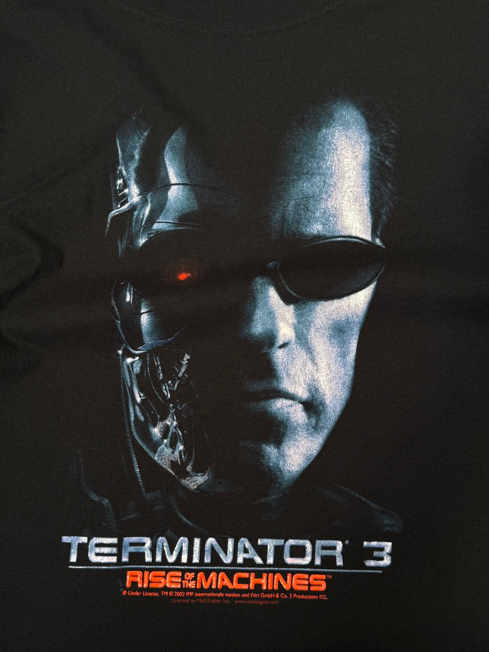 2003 Terminator 3 Rise of The Machine Tee