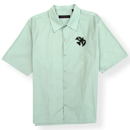 LOUIS VUITTON LV BIRD LOGO SHORT SLEEVE SHIRT MINT XXL | XXL, Mint Green