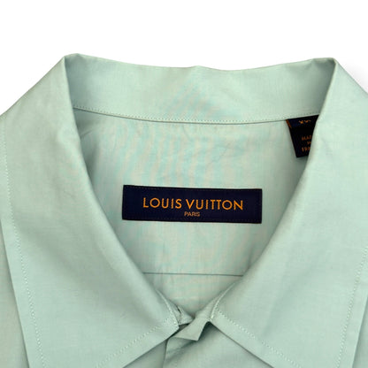 LOUIS VUITTON LV BIRD LOGO SHORT SLEEVE SHIRT MINT XXL | XXL, Mint Green