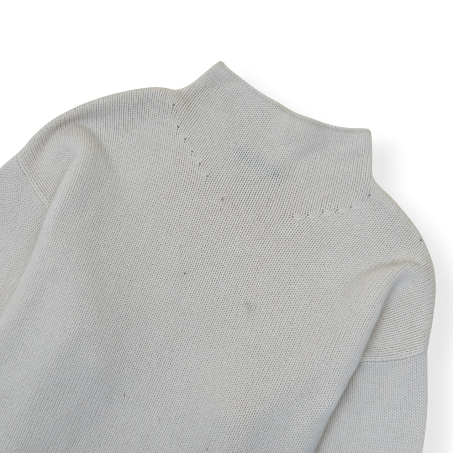 FEAR OF GOD MOCK NECK KNIT SWEATER CREAM XL | XL, Cream