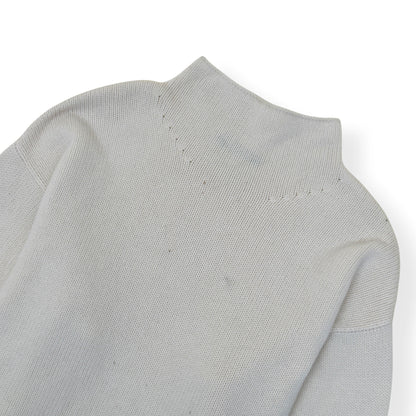 FEAR OF GOD MOCK NECK KNIT SWEATER CREAM XL | XL, Cream