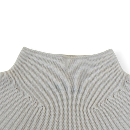 FEAR OF GOD MOCK NECK KNIT SWEATER CREAM XL | XL, Cream