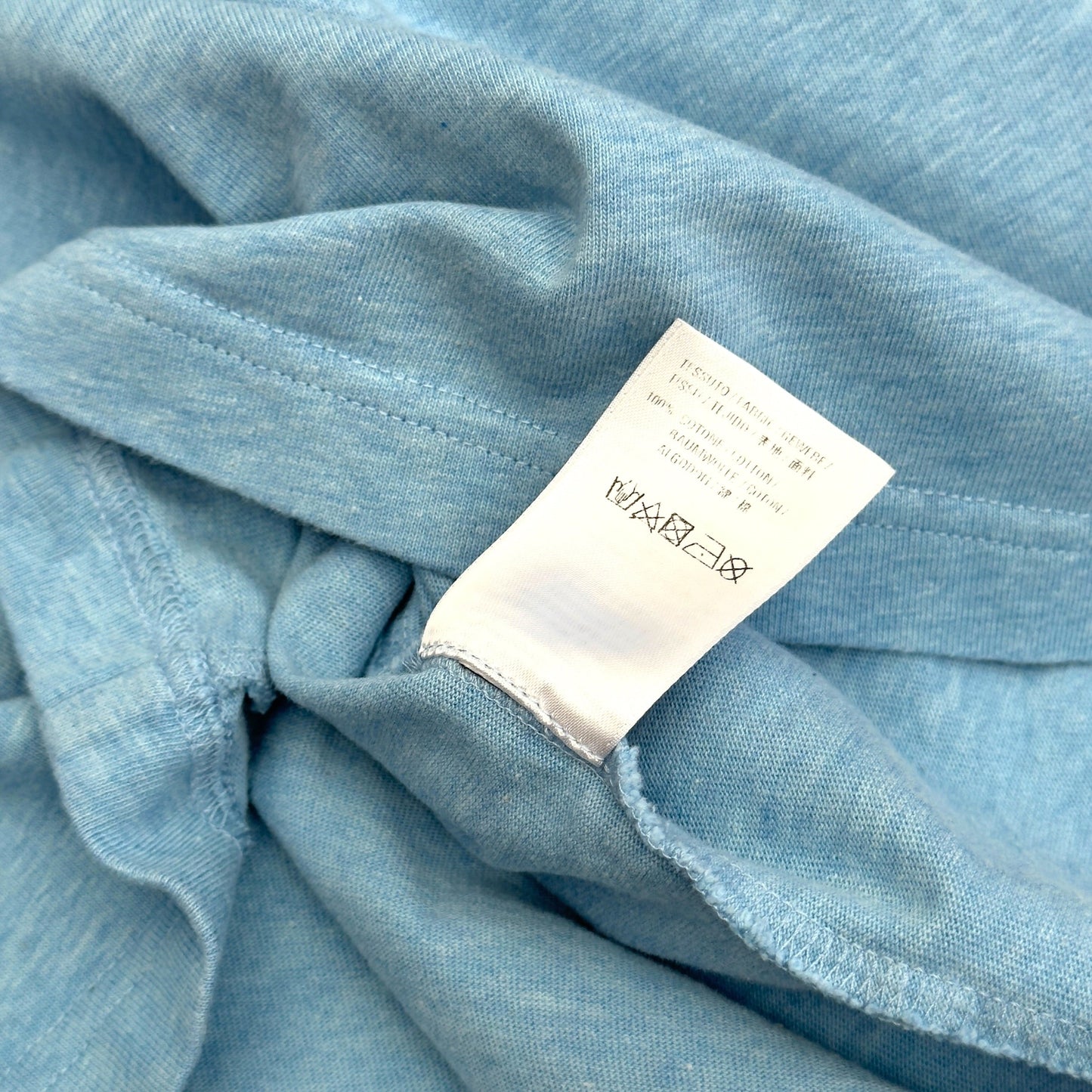 BALENCIAGA BB LOGO T-SHIRT LIGHT BLUE XL | XL, Blue