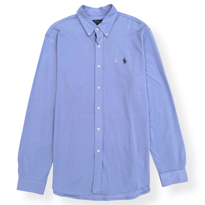 POLO RALPH LAUREN FEATHERWEIGHT MESH SHIRT BLUE XL | XL, Blue