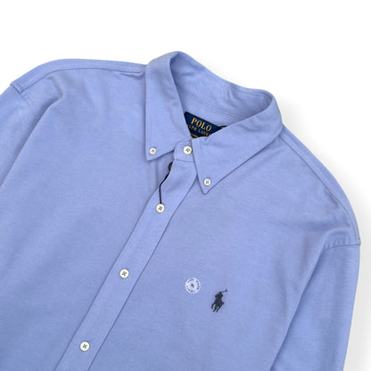 POLO RALPH LAUREN FEATHERWEIGHT MESH SHIRT BLUE XL | XL, Blue
