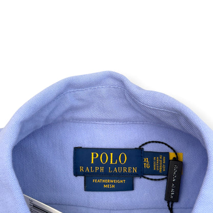 POLO RALPH LAUREN FEATHERWEIGHT MESH SHIRT BLUE XL | XL, Blue