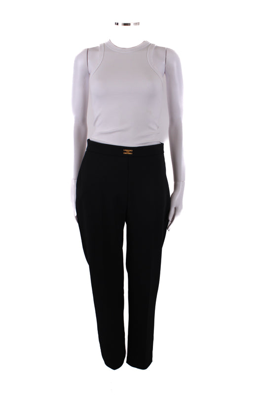 Elisabetta Franchi Tailored Trousers Black 12 | O/S, Black