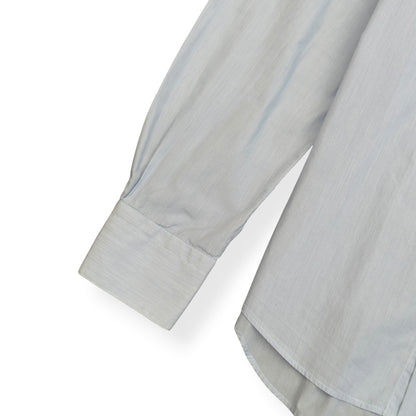 LANVIN STRIPED COTTON SHIRT BLUE 15.5 / M | Medium, Blue