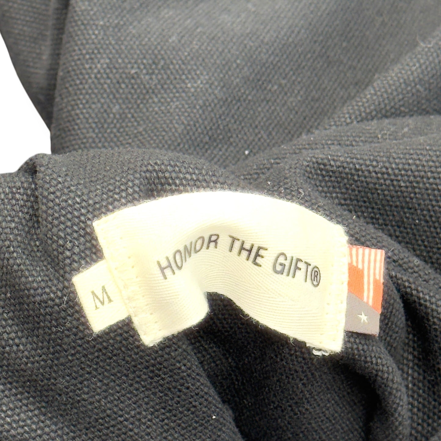 HONOR THE GIFT REVERSIBLE ZEBRA WORK JACKET BLACK M | Medium, Black