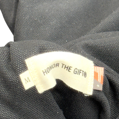 HONOR THE GIFT REVERSIBLE ZEBRA WORK JACKET BLACK M | Medium, Black