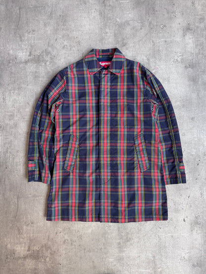 S/S 15' Supreme Plaid Trench Coat