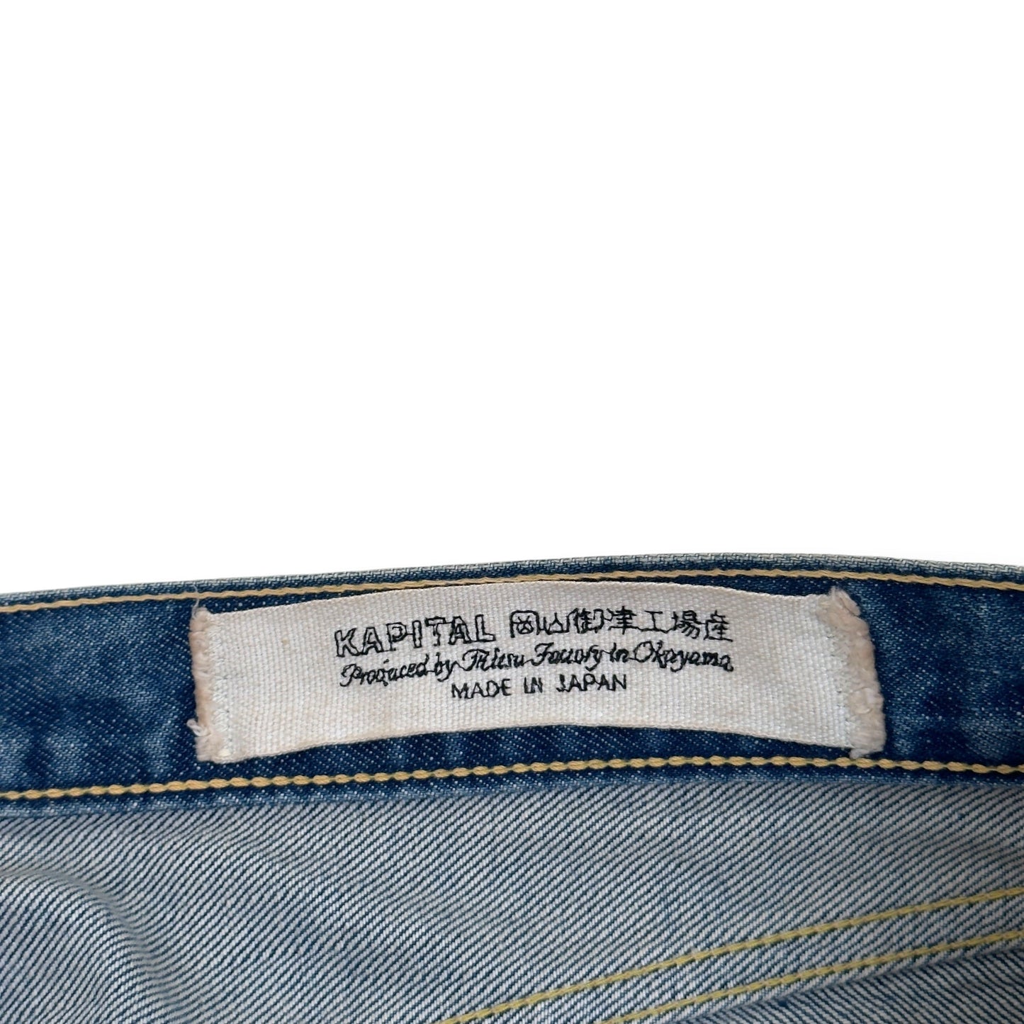KAPITAL MONKEY CISCO JEWEL EMBELLISHED JEANS BLUE 34 / L | Large, Blue