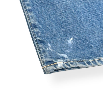 KAPITAL MONKEY CISCO JEWEL EMBELLISHED JEANS BLUE 34 / L | Large, Blue