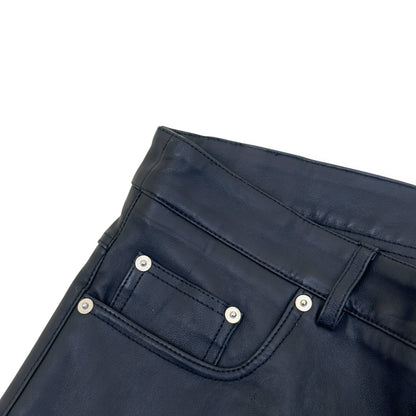 1017 ALYX 9SM LEATHER TROUSERS BLACK 50 / M | Medium, Black