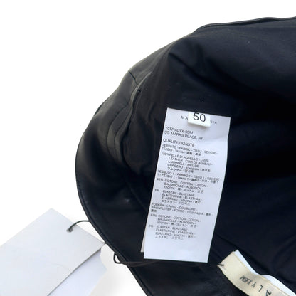 1017 ALYX 9SM LEATHER TROUSERS BLACK 50 / M | Medium, Black