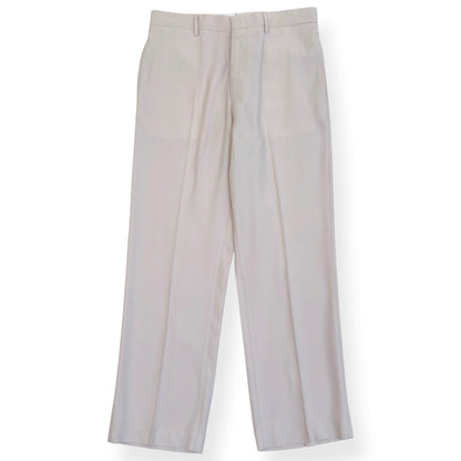 THOM SWEENEY TAILORED TROUSERS ECRU 50 / M | Medium, Red