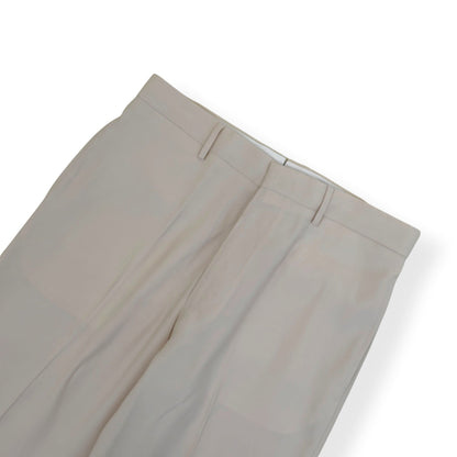THOM SWEENEY TAILORED TROUSERS ECRU 50 / M | Medium, Red