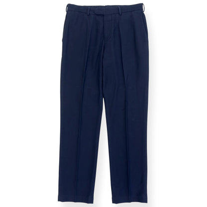 THOM SWEENEY TAILORED TROUSERS NAVY 50 / M | Medium, Navy