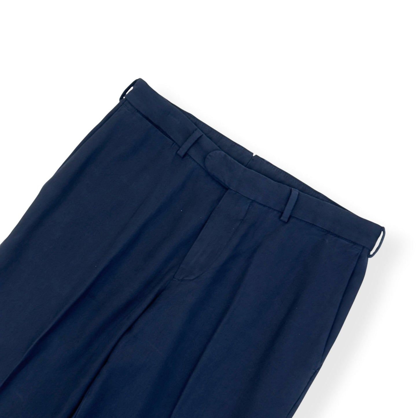 THOM SWEENEY TAILORED TROUSERS NAVY 50 / M | Medium, Navy