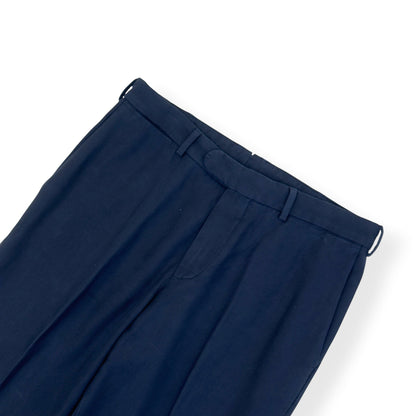 THOM SWEENEY TAILORED TROUSERS NAVY 50 / M | Medium, Navy