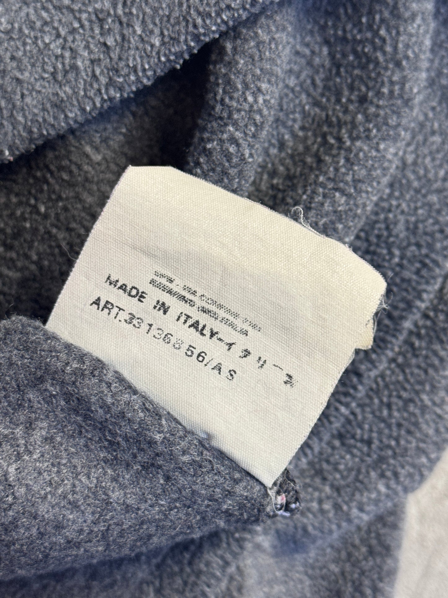 A/W 2000 C.P. Company Grey Fleece Sweater