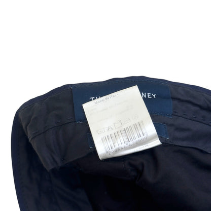 THOM SWEENEY TAILORED STRAIGHT LEG TROUSERS NAVY 50 / M | Medium, Navy