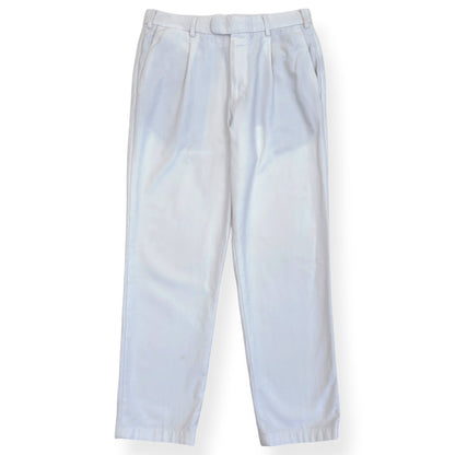 THOM SWEENEY TAILORED TROUSERS WHITE 50 / M | Medium, Red