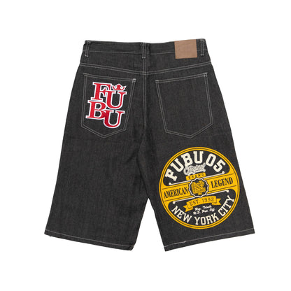 Fubu Collection 'American Legend' Embroidered Jorts