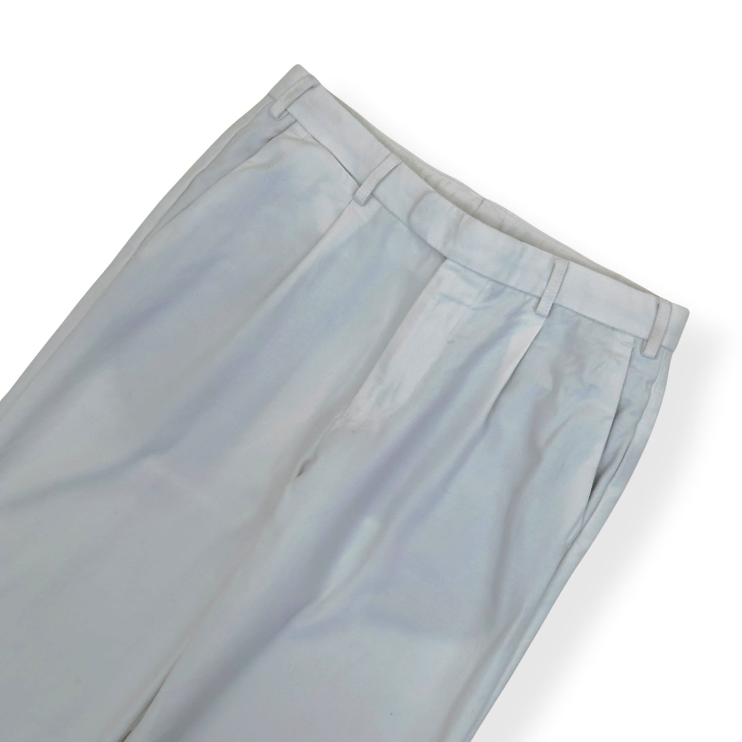 THOM SWEENEY TAILORED TROUSERS WHITE 50 / M | Medium, Red