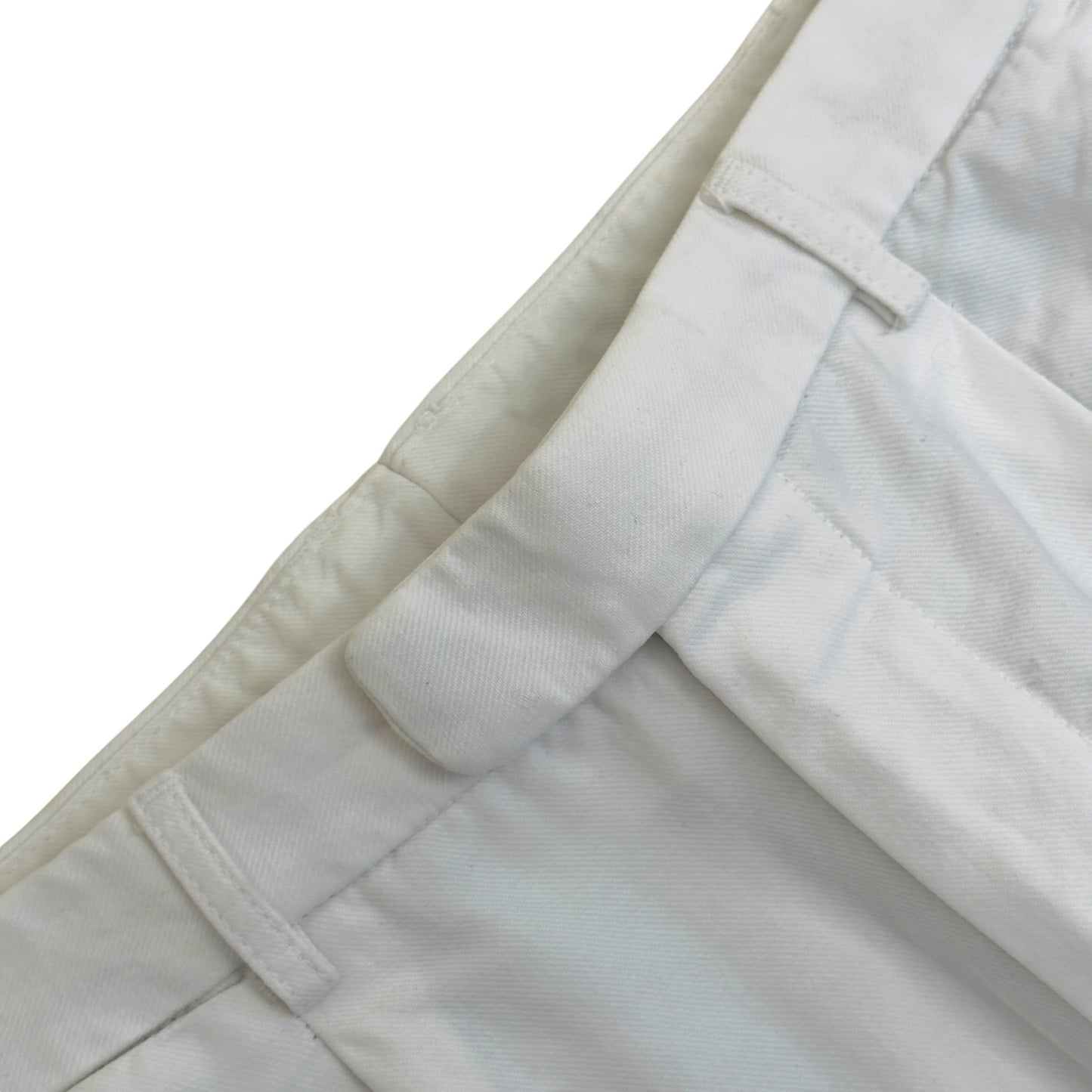 THOM SWEENEY TAILORED TROUSERS WHITE 50 / M | Medium, Red